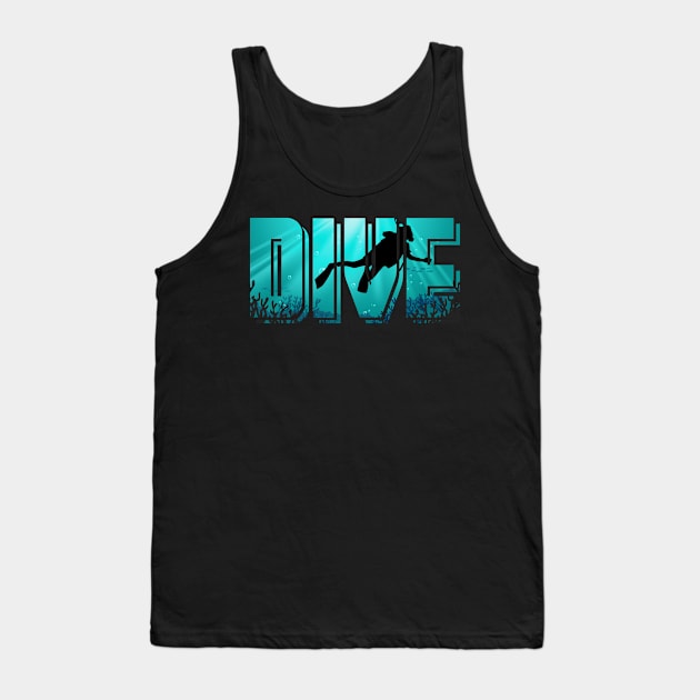 Scuba Diving Dive Tank Top by shirtsyoulike